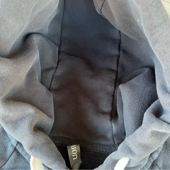 Vuori Restore Oversized Full Zip Hoodie Washed Gray Thick Cozy Pockets Hood XS - Picture 5 of 13